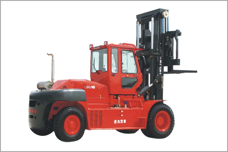H2000系列國產(chǎn)化配置14-16噸內(nèi)燃平衡重叉車一般采用柴油、汽油、液化石油氣燃料